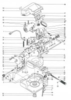 Proxxon 27160 Cut Off/Mitre Saw KGS 80 Spare Parts